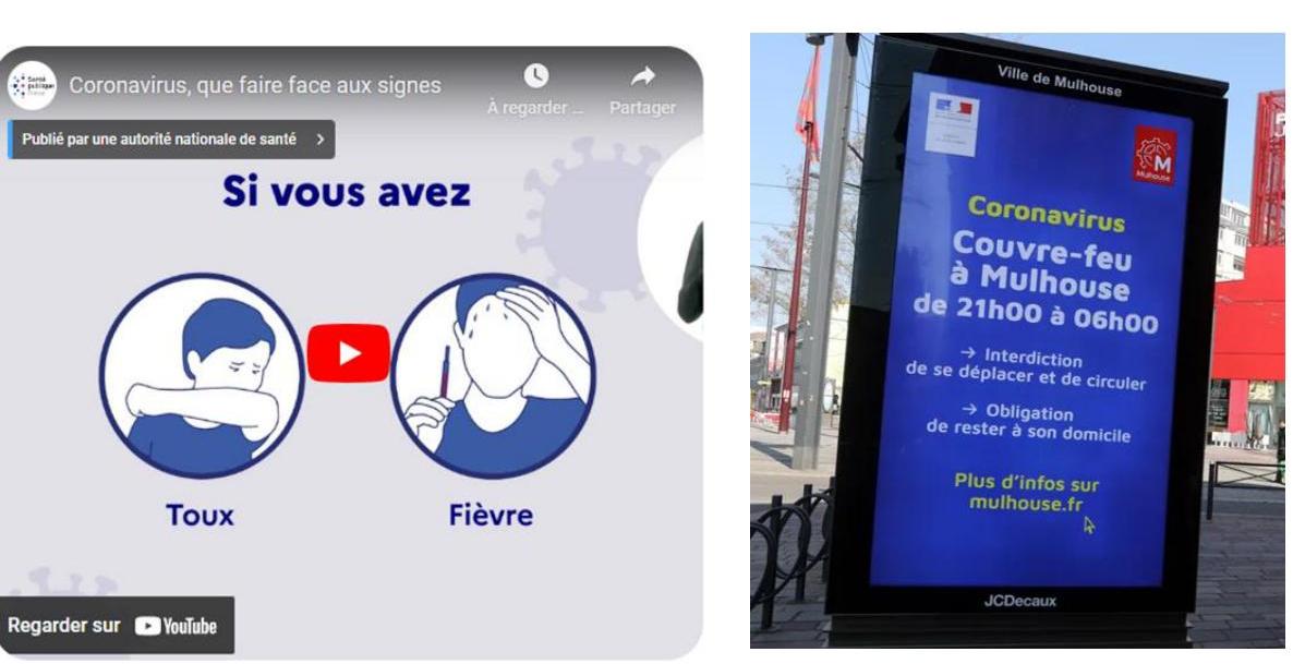 Exemples de supports digitaux