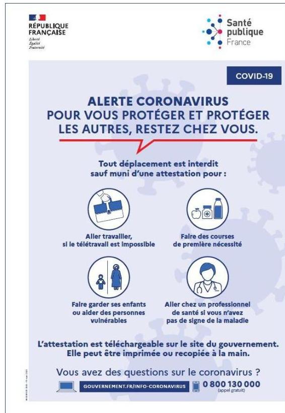 Campagne Sars-Cov2 - isolement